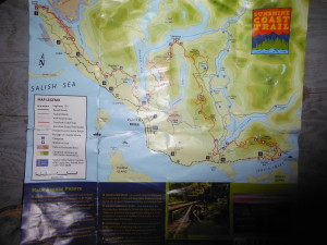 Sunshine Coast Trail Map