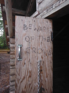 Inland Lake Hut Greeting