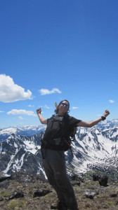 Lost Peak summit stoke