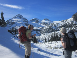 Start of the Locomotive Mountain climb