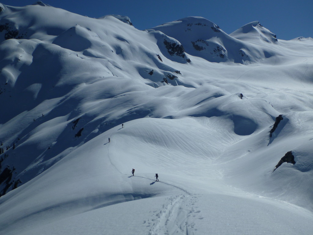 Heading onto the glacier - photo: Jeremy