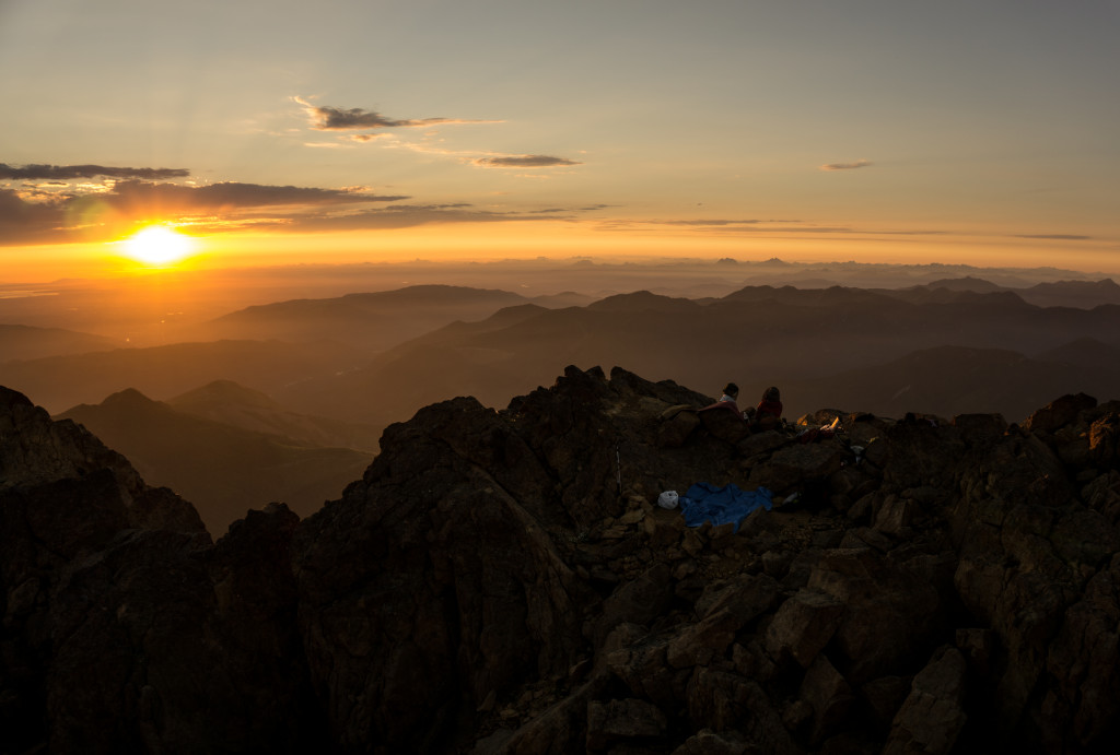 While being Eaten by Mosquitoes, North Twin Sister, Washington Photo by Veronika Schmitt