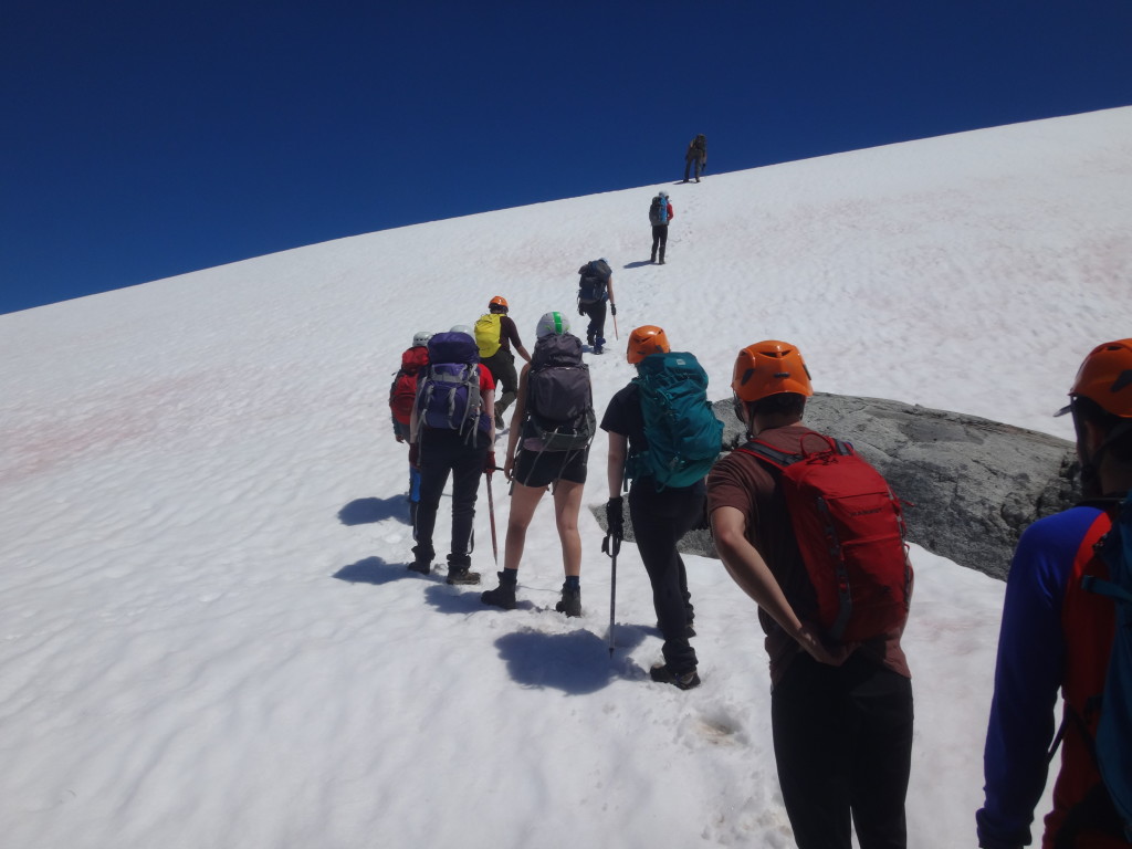 Up the slope, photo by Birgit Rogalla