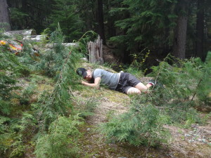 El capitan (Mike) needs his sleep.