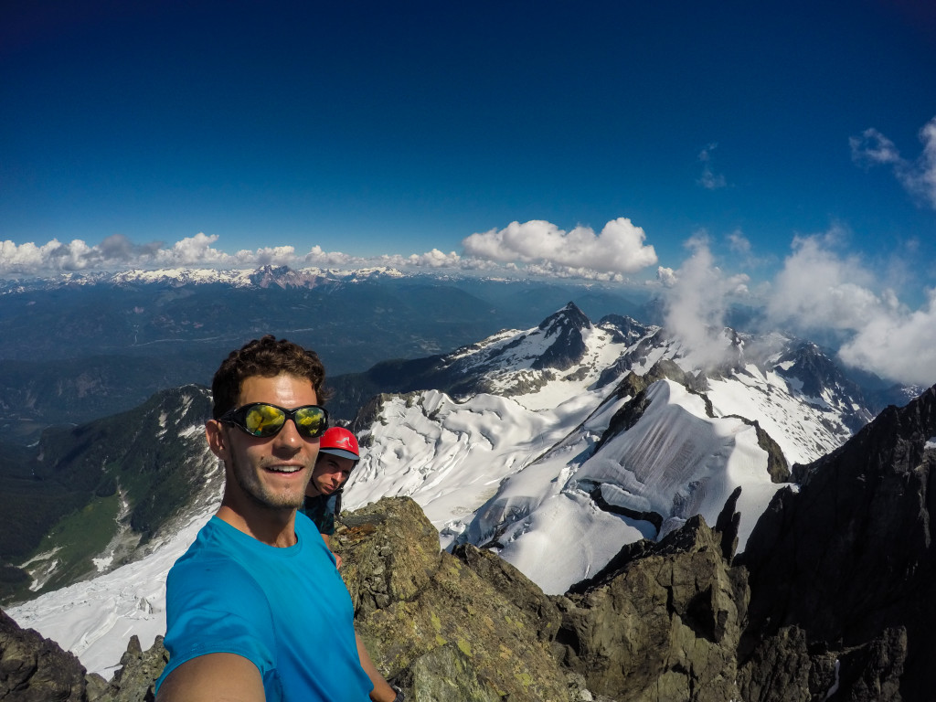 Tantalus summit selfie! Photo: Matteo Agnoloni