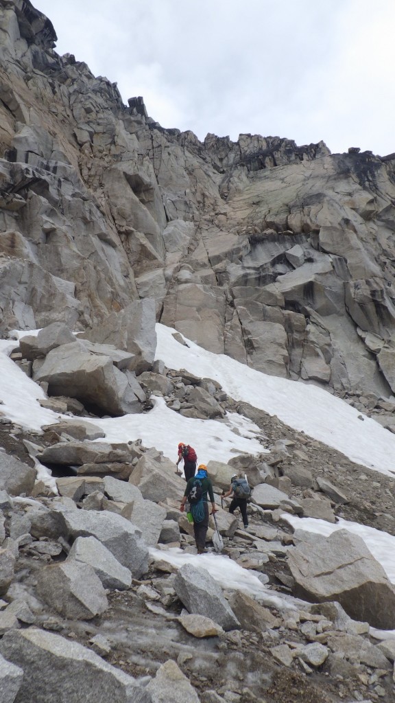 Bugaboo-Crescent Spire col. Photo by: Cora Skaien.