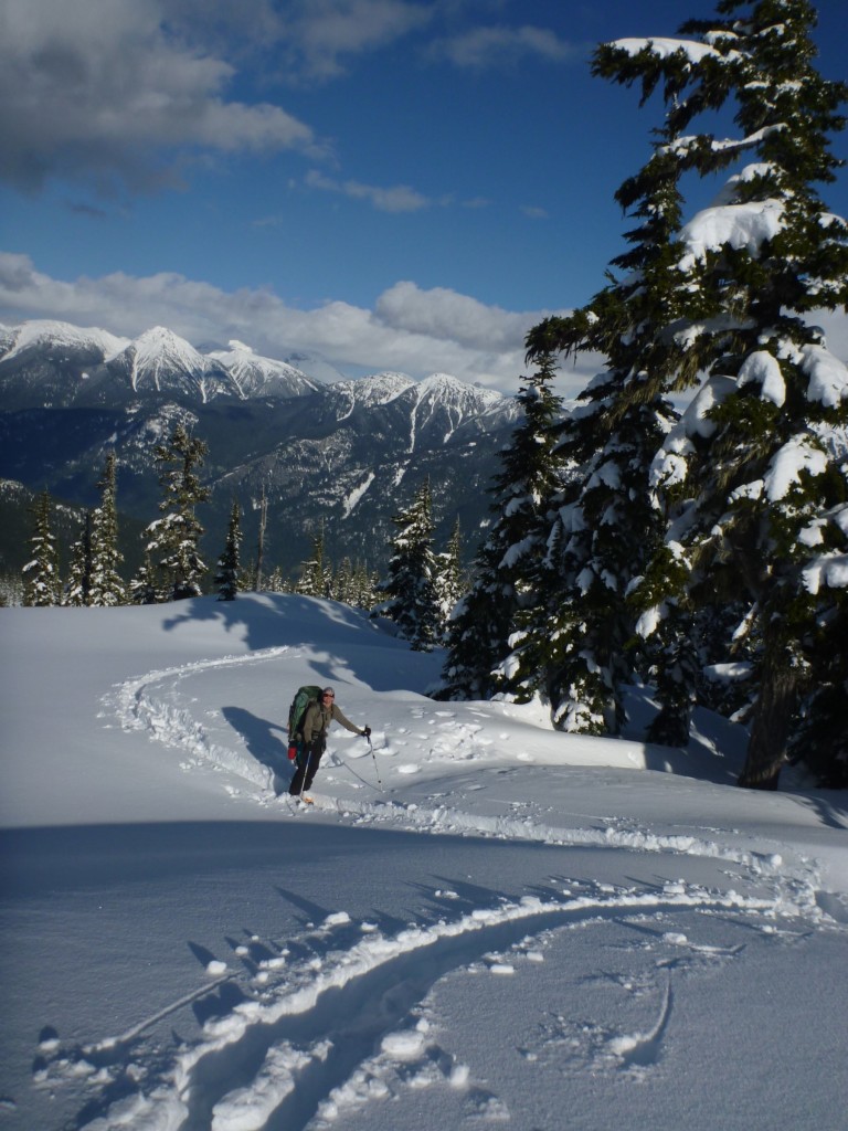 On the ridge. Photo: Julien Renard