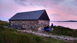 Bell's Bothy at Sunset