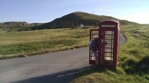 The elusive phone booth at Shulista