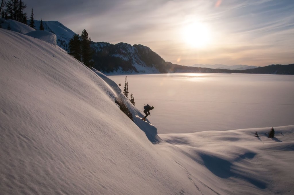 Duncan going for a lap at sunset - Photo Cred: Nick Hindley