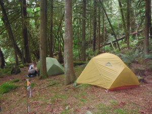 Camping by the River