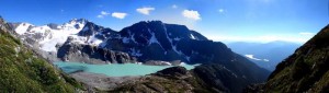 View from the slopes of Mt. Cook.