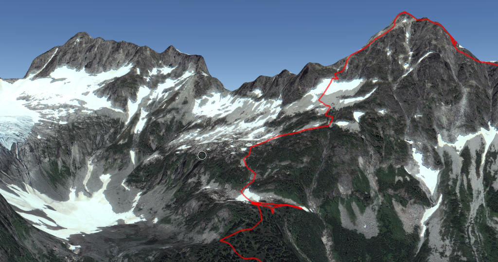 Alpha West Ridge Descent.