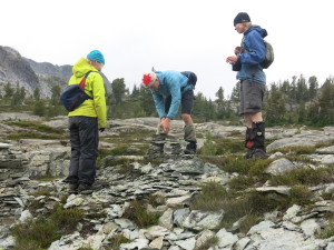 Building an Inukshuk to remember people