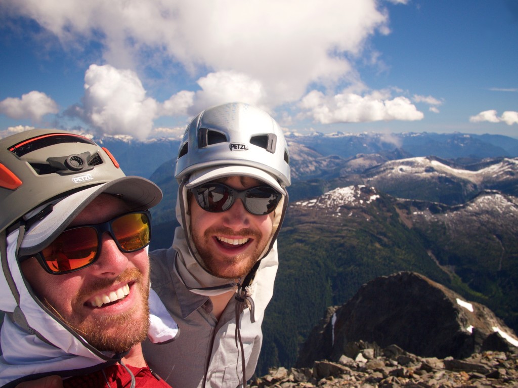 Mt Alfred selfie (Photo: S. Higgs)