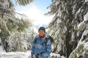 Cheesing at one of the lookout points