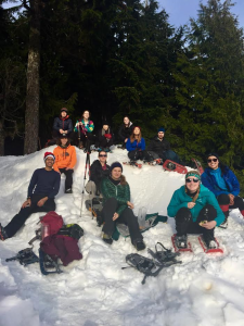 Lynn Peak snowshoe