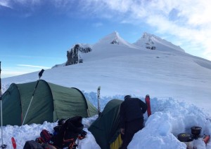 Camping under Garibaldi - Photo Lianne M