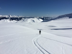 Beautiful weather on the glacier - Photo Alex J