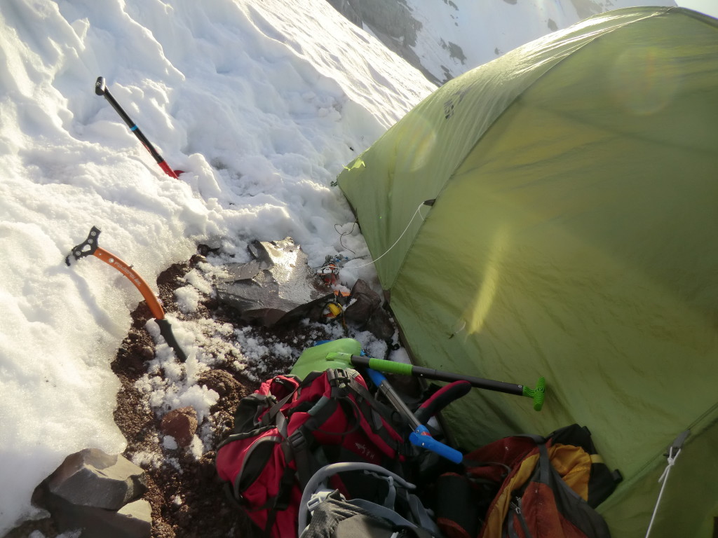 The tent slayer. Photo by Julien Renard