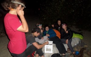 Nick’s birthday that was devoured quickly on the beach of Dolly Varden Point.