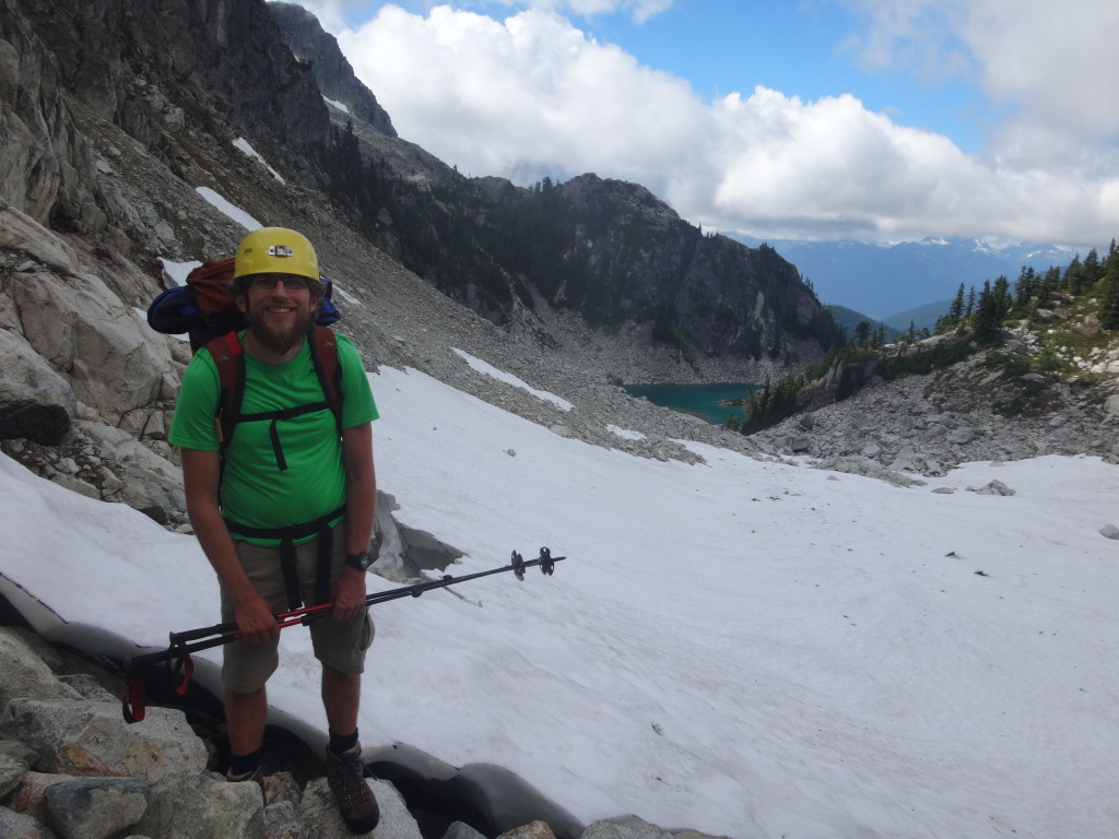 Richard at the head of the pass above Watersprite Lake