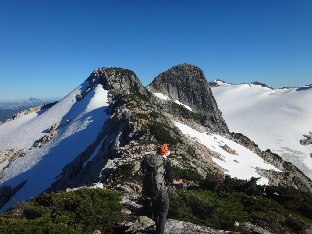 The ridge just shy of Meslillooet