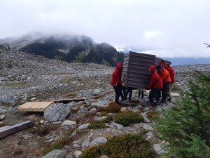 The outhouse convoy. 