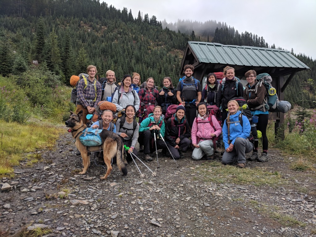 Ready at the trailhead! - random stranger