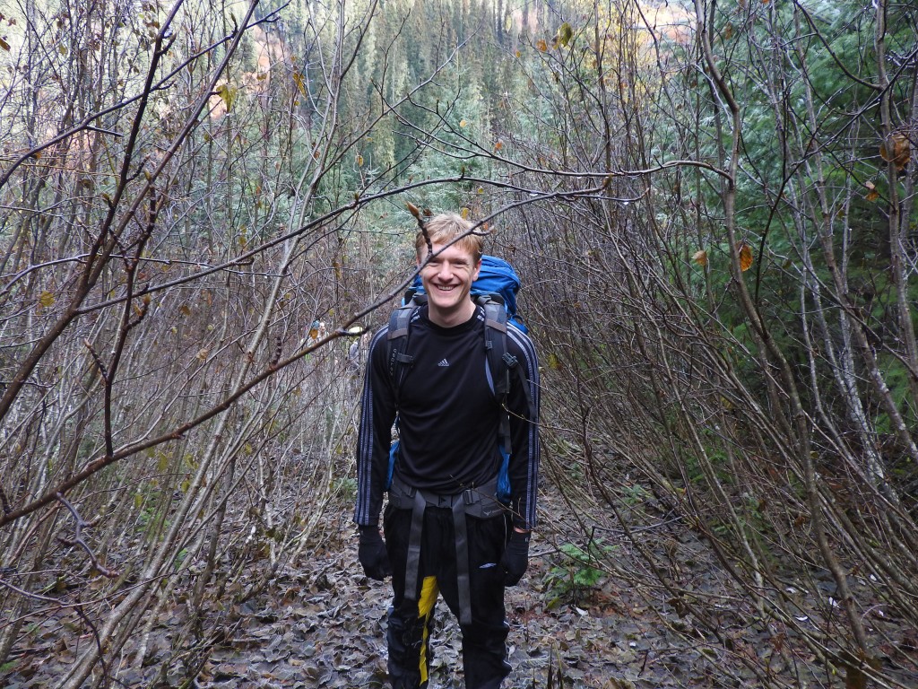 The Phacelia Creek Road was a bit brushy.