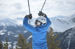 Natalie Maslowski spreading ridge stoke Photo Credit: Kuan Chen