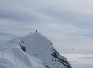 Mirko on the summit of Mount Currie
