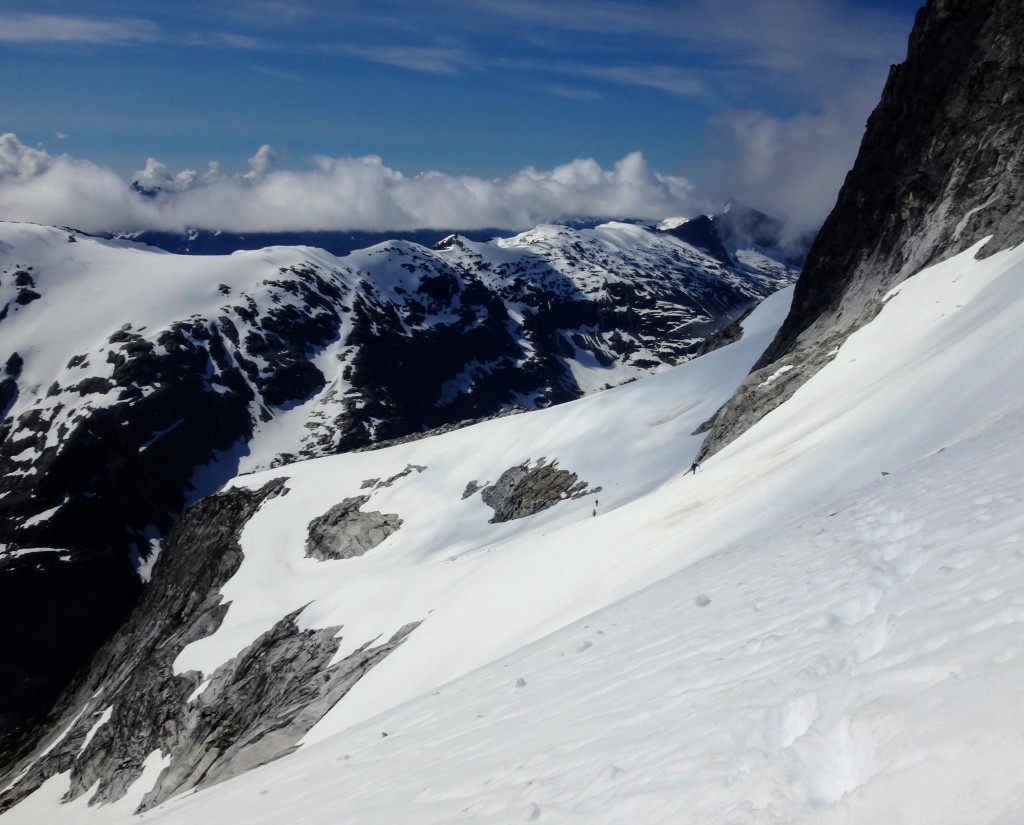 One of the side hills above cliffs around Mt. John Clarke