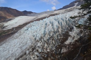  glacier from the ridge