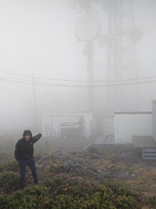 Declan suprised that there's a bunch of stuff on Mt Gardner