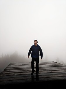 Jake excited about the great views