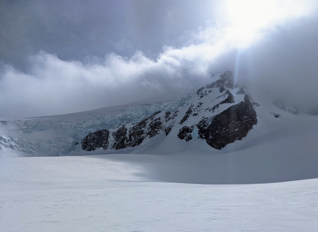 The storm rolls over Garibaldi for good. After this it was almost all a whiteout