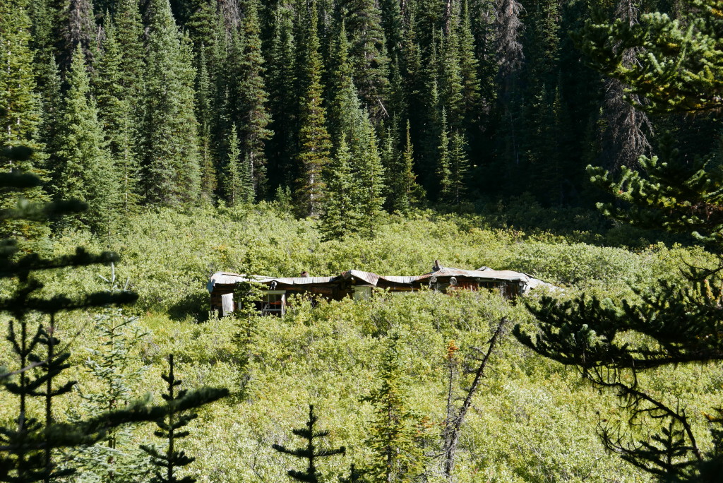 This cabin was very popular with VOCers in the 70s and 80s. Wouldn't want to be in there now with a few feet of snow on the roof...