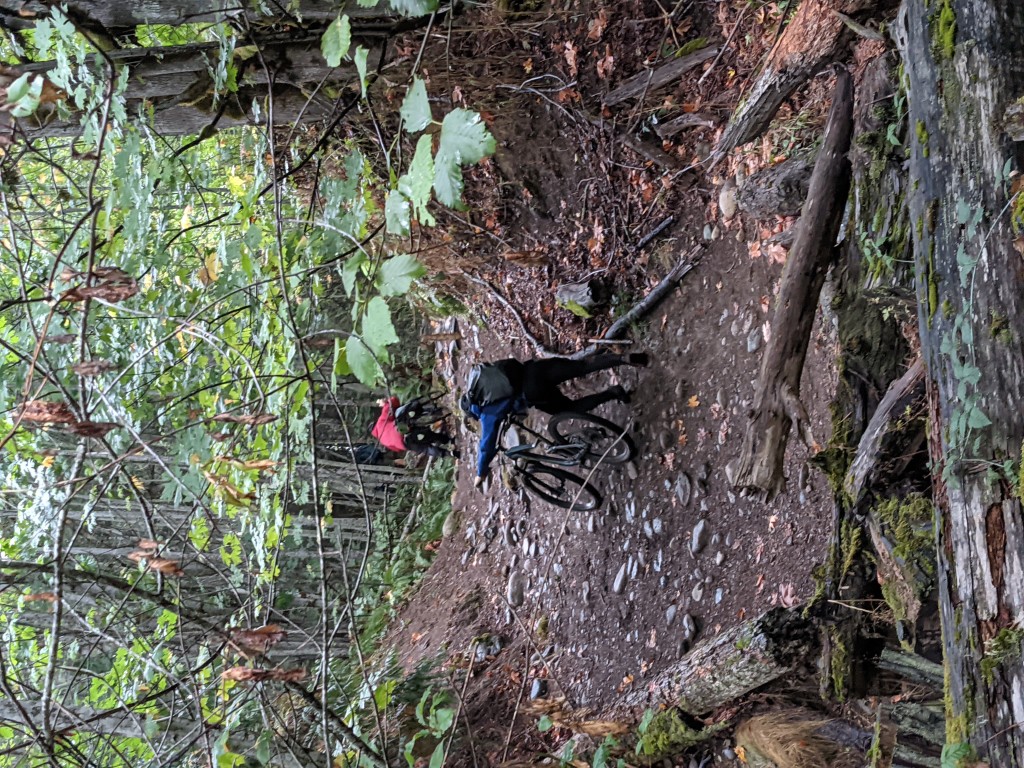 Protip: It’s easier to hike-a-bike without panniers