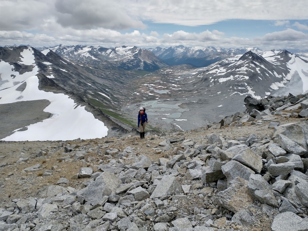 View from the shoulder of Griswold peak