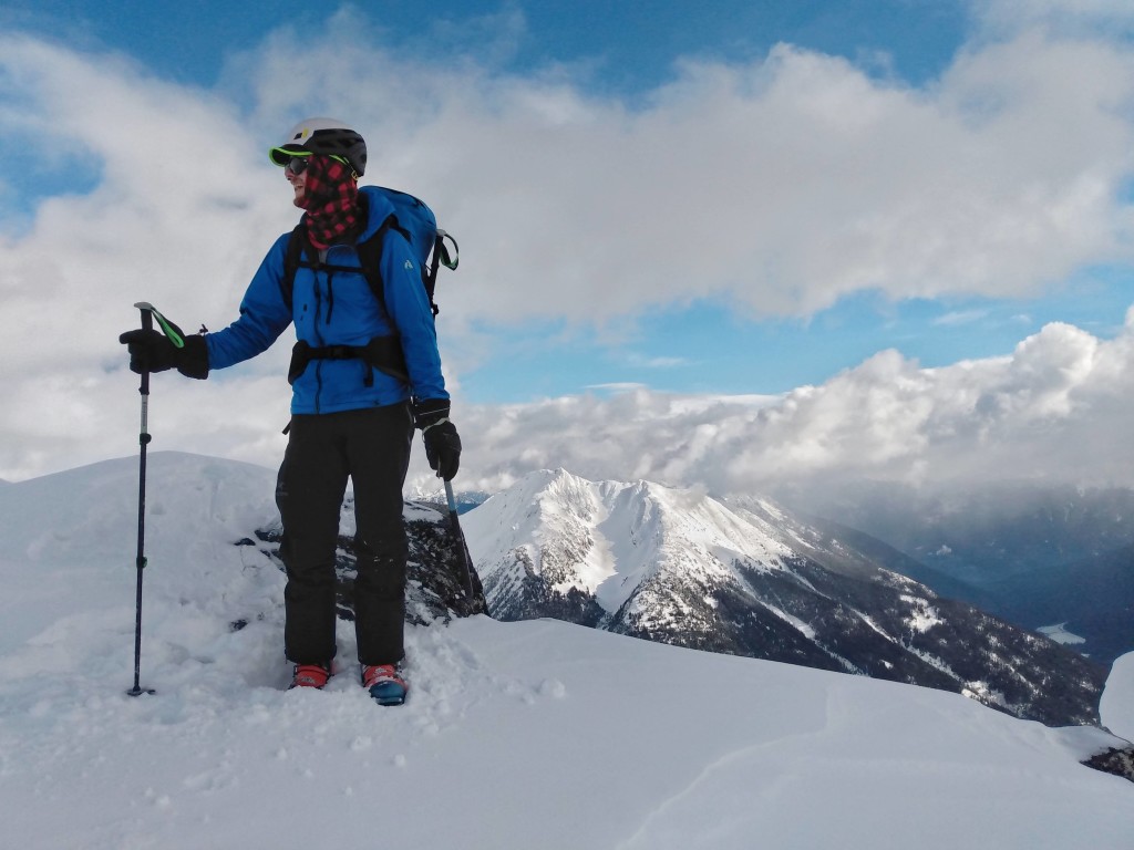 Declan on the summit! Photo: Kaylie Robinson