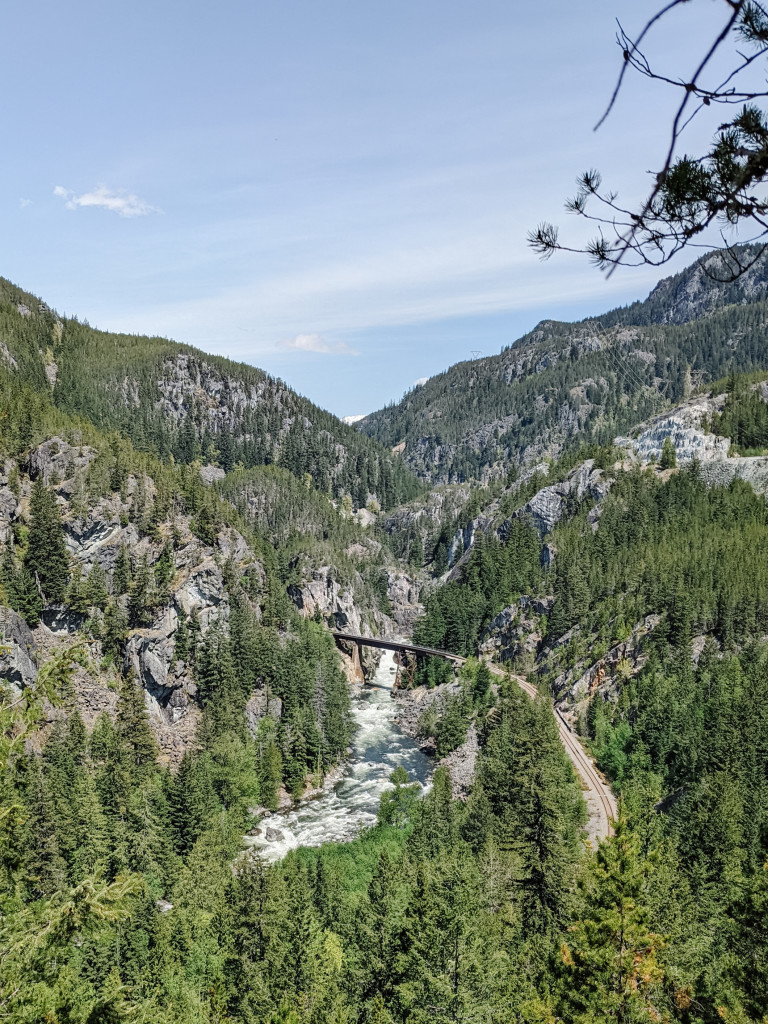 One of many gorgeous lookout on the Sea to Sky Trail