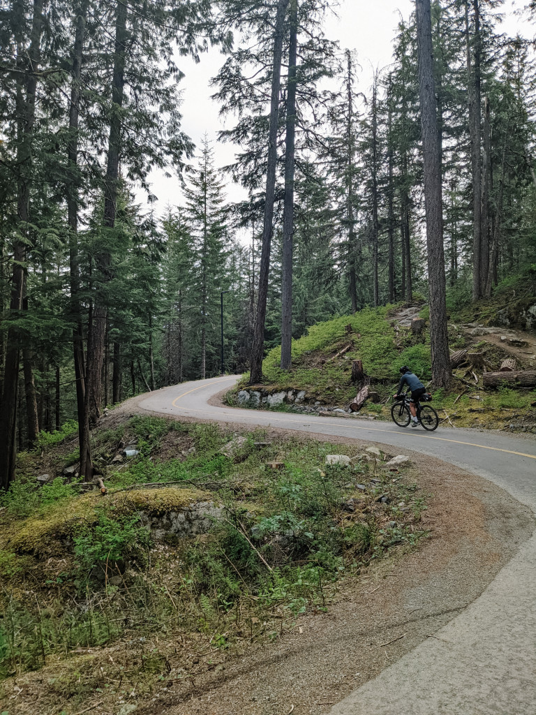 The network of paved cycle path around Whistler is amazing!