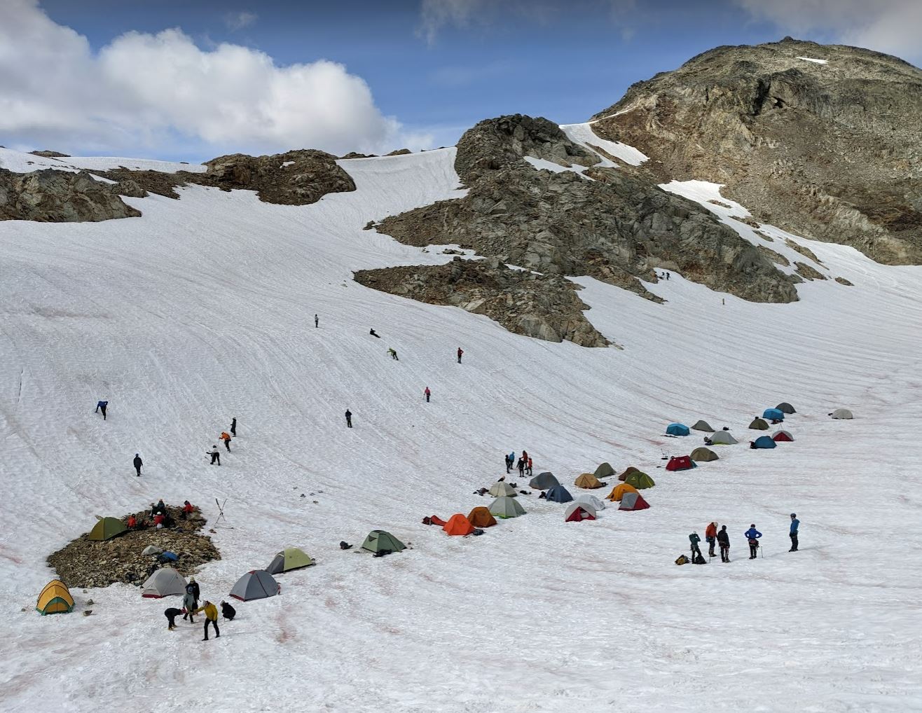 Camp on the Glacier PC: Issac Borrego