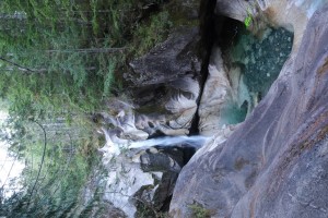 Pretty Upper Shannon Falls from the Sea to Summit Trail.