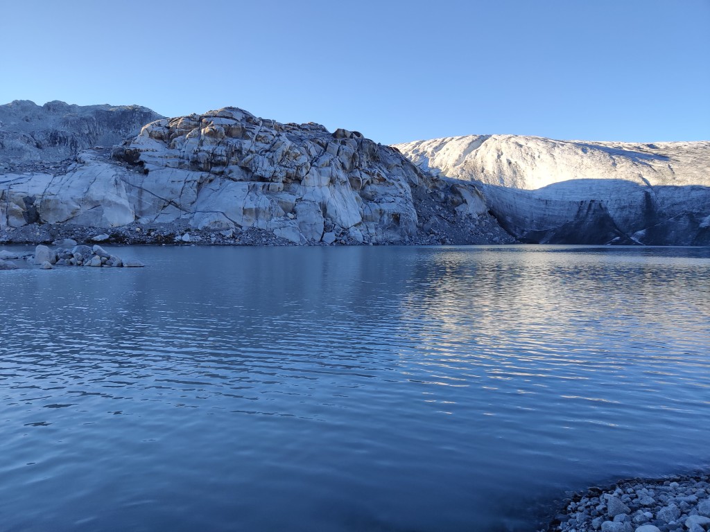 The toe of Exodus Glacier where we made camp (Anton Afanassiev)