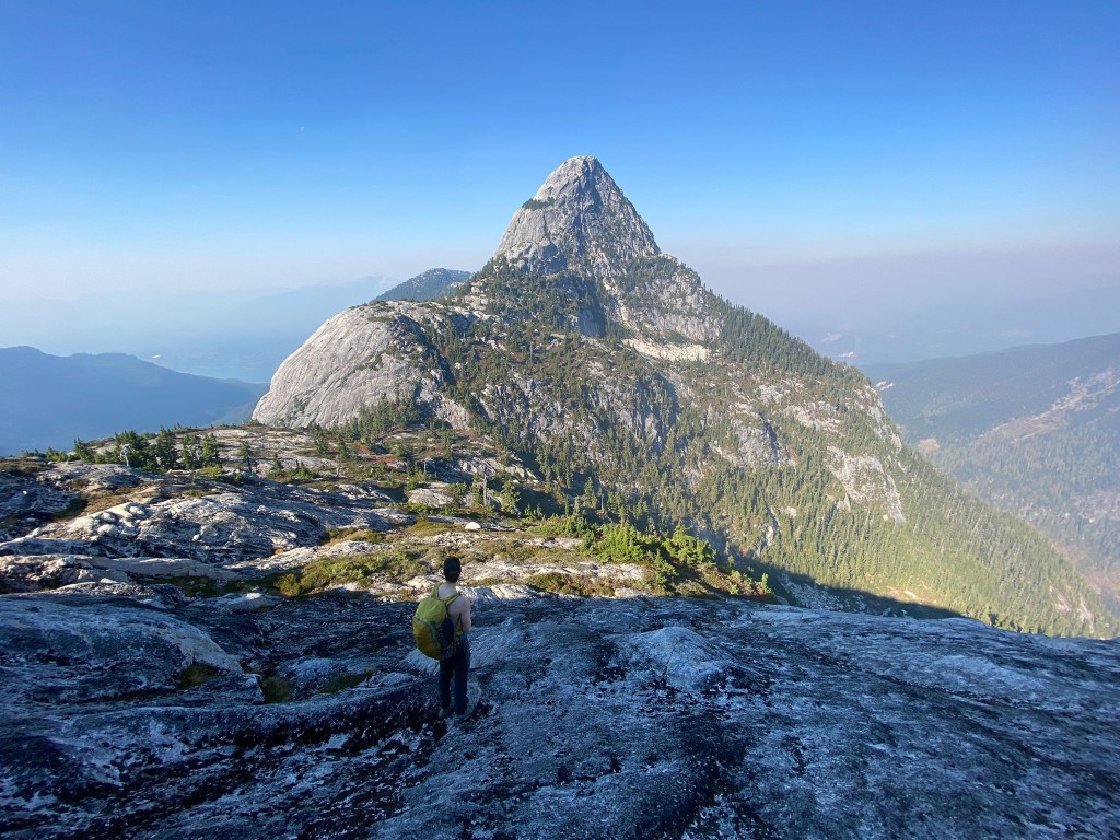 Ridge to South arete of Mt Habrich