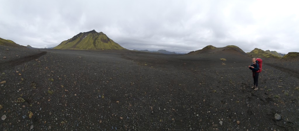 Fields of black sand are made by the erosion of volcanic rock and distribution of glacial outflow.