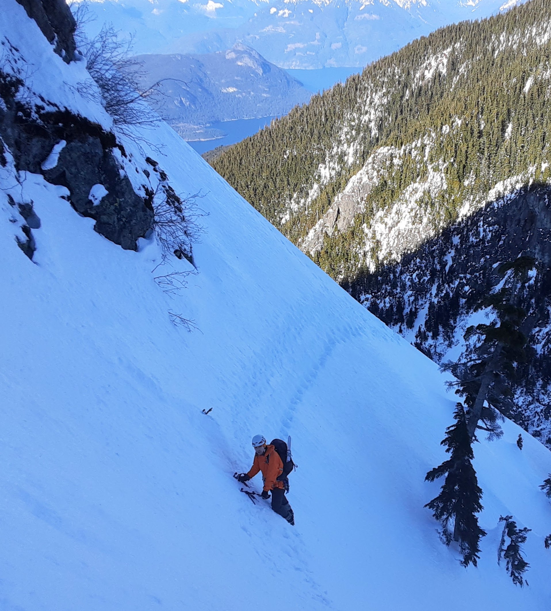 The traverse was also in great shape. PC: Thomas Morrissey.