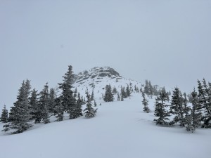 The west face of Needle. Photo Credit: Albert Yip